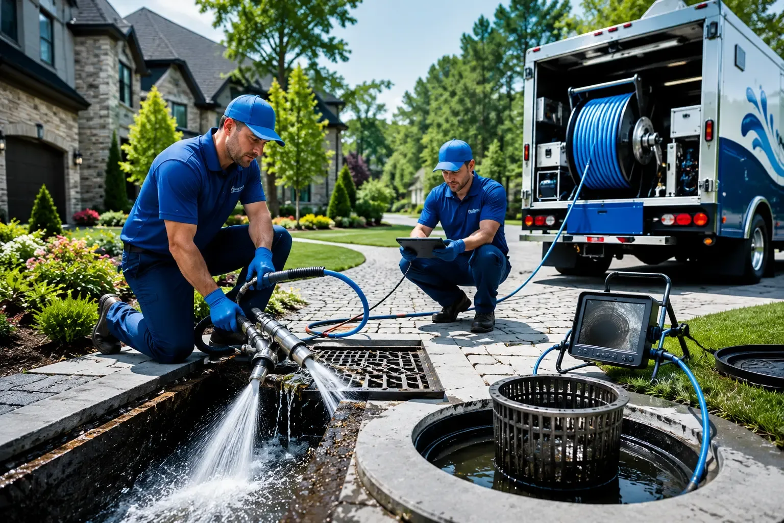 Local outdoor drain cleaning professionals in Odell, TX